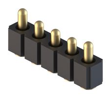 MILL-MAX 811-22-005-30-022101 弹簧加载连接器, 针座, 5路