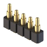MILL-MAX 812-22-005-30-030101 弹簧加载连接器, 针座, 5路