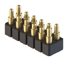MILL-MAX 814-22-012-30-030101 弹簧加载连接器, 针座, 12路