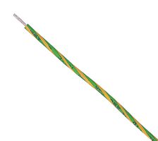 MULTICOMP PRO MP011194 HOOKUP WIRE, PVC/600V/100FT/GREEN/YELLOW