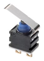OMRON ELECTRONIC COMPONENTS D2GW-AL63H 微动开关, SPST-常开, 0.01A, 13.5VDC, 1.5N