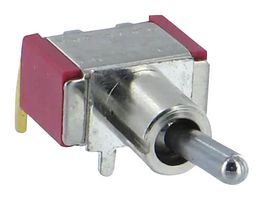 CARLING TECHNOLOGIES 2M1-SP1-T2-B4-M6RE TOGGLE SWITCH, SPDT, 0.4VA, 20V, THT