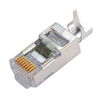 L-COM TSP8048C5S. 模制 连接器, 8P8C, RJ45 插头, 电缆