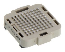 AMPHENOL COMMUNICATIONS SOLUTIONS 55714-102LF 连接器, 堆叠, 针座, 81路, 9排