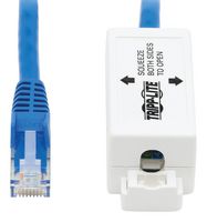 EATON TRIPP LITE N237-P18N-WHSH PATCH CORD, RJ45 PLUG-JUNCTION BOX, 18"