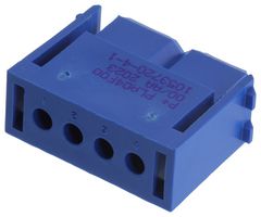 POSITRONIC PLA04F0000/AA. RECTNGLR PWR HOUSING, RCPT, 4POS, CABLE