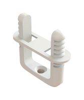 ESSENTRA COMPONENTS D-1 电线鞍形夹, 螺丝, 尼龙 6.6, 本色