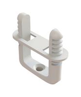 ESSENTRA COMPONENTS D-1.5 电线鞍形夹, 螺丝, 尼龙 6.6, 本色