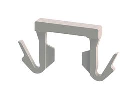 ESSENTRA COMPONENTS FCCE-9-01 电缆夹, 推入式, 尼龙 6.6, 本色