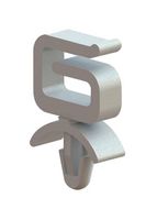 ESSENTRA COMPONENTS MOFNSP-2-01 WIRE SADDLE, PUSH IN, NYLON 6.6, NATURAL