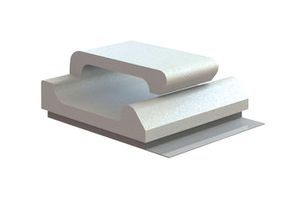 ESSENTRA COMPONENTS MWSSEB-1-19A-RT 电缆夹, 尼龙, 本色, 12.7MM