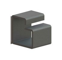 ESSENTRA COMPONENTS OFCC-16A-RT 电缆夹, 黑色, 聚氯乙烯, 30.5MM