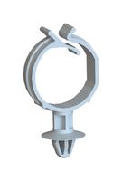 ESSENTRA COMPONENTS SCCB-3-19 CABLE CLAMP, NYLON 6.6, NATURAL, 17MM