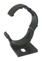 ESSENTRA COMPONENTS SHR-C2 CABLE CLAMP, NYLON 6.6, BLACK, 22MM