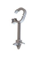 ESSENTRA COMPONENTS 22SOWC219390 CABLE CLAMP, PUSH IN, NYLON 6.6, NATURAL