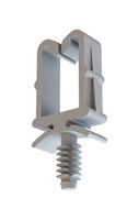 ESSENTRA COMPONENTS 22WHA375050 WIRE SADDLE, PUSH-IN, PA66, NATURAL