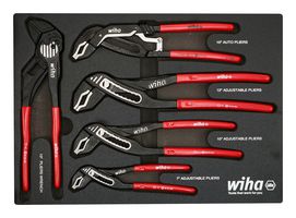 WIHA 10342 TONGUE & GROOVE PLIER SET, 5PC