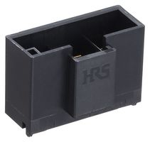 HIROSE / HRS DF60-2P-10.16DS(27) 连接器, 直角型 针座, 2路, 1排, 10.16MM