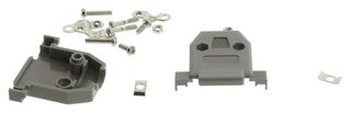 AIM CAMBRIDGE - CINCH CONNECTIVITY 40-9715H. 连接器后盖, D-SUB, 尺寸 DA, 180度, ABS
