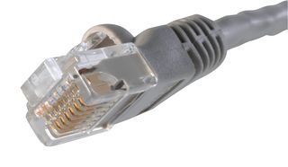 AIM CAMBRIDGE - CINCH CONNECTIVITY 73-7770-3 CABLE, RJ45 PLUG, CAT5E, 3FT, GREY