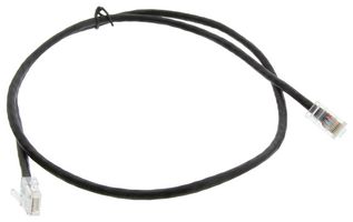 AIM CAMBRIDGE - CINCH CONNECTIVITY 73-7771-3 CABLE, RJ45 PLUG, CAT5E, 3FT, BLACK