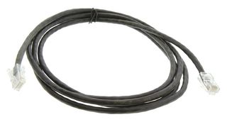 AIM CAMBRIDGE - CINCH CONNECTIVITY 73-7771-7 CABLE, RJ45 PLUG, CAT5E, 7FT, BLACK