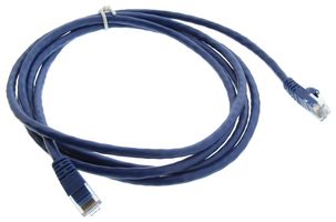 AIM CAMBRIDGE - CINCH CONNECTIVITY 73-7792-7 CABLE, RJ45 PLUG, CAT5E, 7FT, BLUE