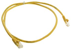 AIM CAMBRIDGE - CINCH CONNECTIVITY 73-7795-3 电缆, RJ45连接器, 公, CAT5E, 3英尺, 黄色