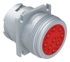 AMPHENOL SINE/TUCHEL AHD10-9-96P 圆形连接器, 母, 9路, 压接