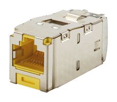 PANDUIT CJS6X88TGYLY ADAPTOR, IN-LINE, RJ45 JACK, 8WAY