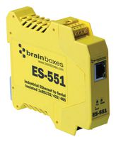 BRAINBOXES ES-551 SERIAL DEVICE SERVER, 2PORT, 10/100MBPS
