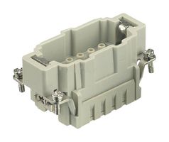 HARTING 09365102602 重载连接器嵌芯, 公, 10路+PE, 14AWG