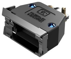 POSITRONIC D9000JVL0/AA. 连接器后盖, D-SUB, 180度