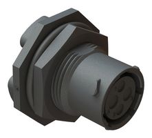 AMPHENOL SINE/TUCHEL RTS710ND2S0332. 圆形连接器, 4路, 母, 锁紧螺母