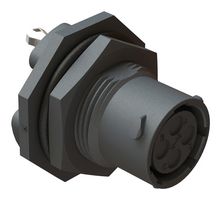 AMPHENOL SINE/TUCHEL RTS710ND4S0332. 圆形连接器, 4路, 母, 锁紧螺母