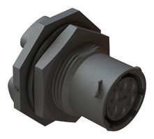 AMPHENOL SINE/TUCHEL RTS710ND6S03 圆形连接器, 6路, 母, 锁紧螺母