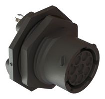 AMPHENOL SINE/TUCHEL RTS712ND8S0332. CIRCULAR CONNECTOR, 8POS, RCPT, JAM NUT