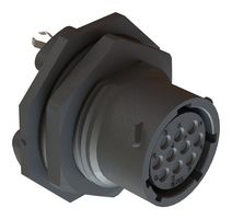 AMPHENOL SINE/TUCHEL RTS714ND8S03 CIRCULAR CONNECTOR, 8POS, RCPT, JAM NUT