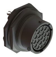 AMPHENOL SINE/TUCHEL RTS716ND19S0332. 圆形连接器, 19路, 母, 锁紧螺母