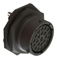 AMPHENOL SINE/TUCHEL RTS718ND23S0332. CIRCULAR CONNECTOR, 23POS, RCPT, JAM NUT