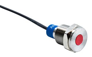E-SWITCH PVL08FWS13. 指示灯, 红色, 8.2MM, 6V