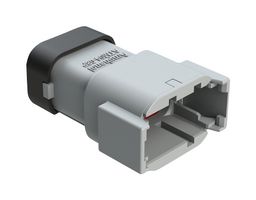 AMPHENOL SINE/TUCHEL ATM04-08PA-SF1GY. 车用 连接器外壳, 母, 8路, 7.5A