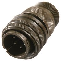 AMPHENOL INDUSTRIAL MS3106A18-12P. 圆形连接器, 公, 18-12, 电缆安装
