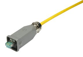 HARTING 09451151520 连接器, RJ45 连接器, 公, 8P8C, 1端口, IDC
