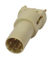 HARTING 21033811418 传感器连接器嵌芯, M12, 公触芯, 4路