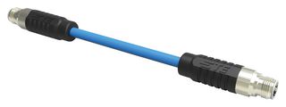 TE CONNECTIVITY 2322330-3 传感器线缆, 4P M12 公-公, 6.6英尺