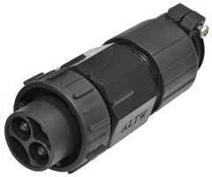 AMPHENOL LTW PWMU-04BFMB-TL7001 CIRCULAR CONNECTOR, RCPT, 4POS, CABLE