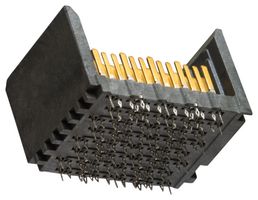 AMPHENOL COMMUNICATIONS SOLUTIONS 972-401J-G0H. 连接器, 背板, 针座, 72路, 1.8MMD