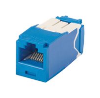PANDUIT CJ6X88TGBU 连接器, RJ45, 插座, 8P8C, 1端口, CAT6A