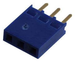 AMPHENOL COMMUNICATIONS SOLUTIONS 76308-103LF 连接器, 母, 3路, 1排, 2.54MM